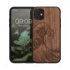 Husa Apple iPhone 11, Lemn, Maro, 49799.17