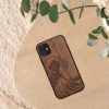 Husa Apple iPhone 11, Lemn, Maro, 49799.17