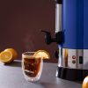 Set 4 pahare vin Navaris cu perete dublu, 350 ml, design Craciun, sticla borosilicata, 60991.01