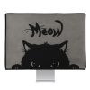 Husa pentru monitor de 27-28" Kwmobile, Gri/Negru, Plastic, 45116.21