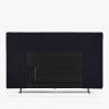 Husa Kwmobile pentru televizor de 75 inch, Negru, Plastic, 51705.17