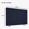 Husa pentru televizor de 55" Kwmobile, Albastru, Plastic, 51703.17
