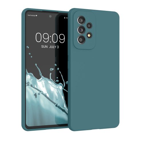 Husa Samsung Galaxy A53 5G, Silicon, Verde, 57835.206