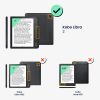 Husa kwmobile pentru Kobo Libra 2, Piele ecologica, Multicolor, 57845.09