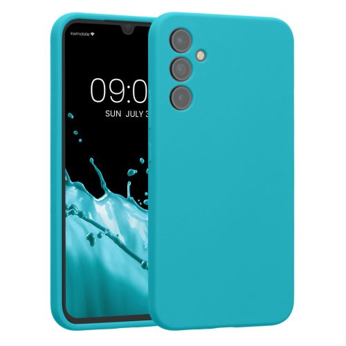 Husa Samsung Galaxy A34 5G, Albastru deschis, Silicon, 60807.205