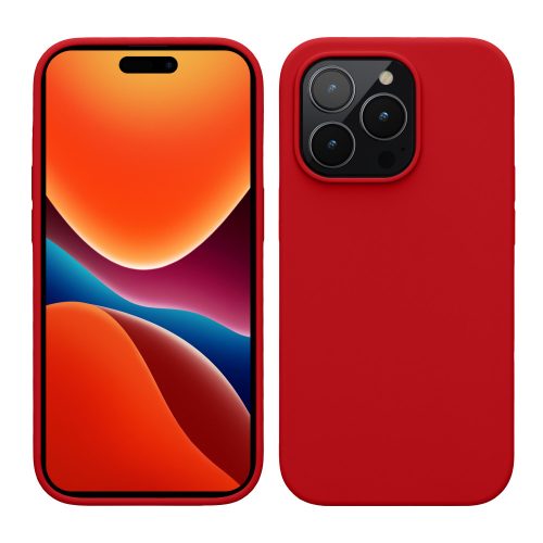 Husa Apple iPhone 14 Pro, Silicon, Rosu, 59073.229