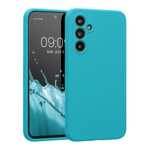 Husa Samsung Galaxy A54 5G, Albastru deschis, Silicon, 60795.205