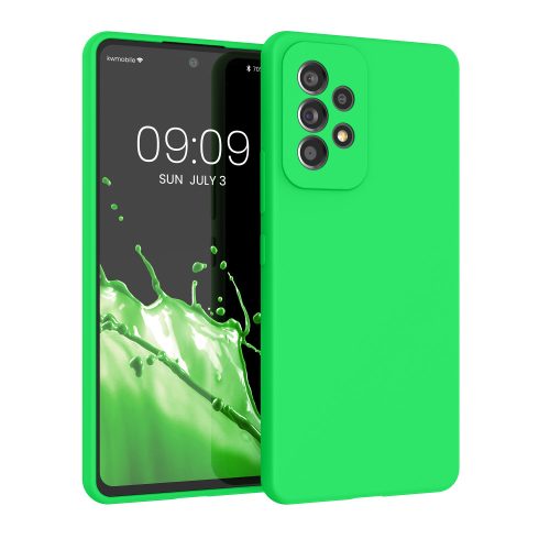 Husa Samsung Galaxy A53 5G, Silicon, Verde, 57835.44