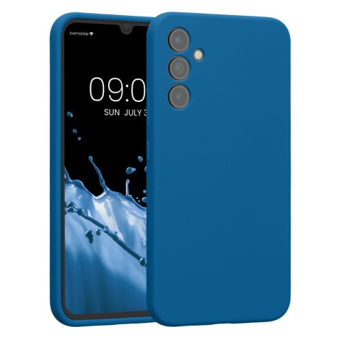 Husa Samsung Galaxy A34 5G, Albastru, Silicon, 60807.228
