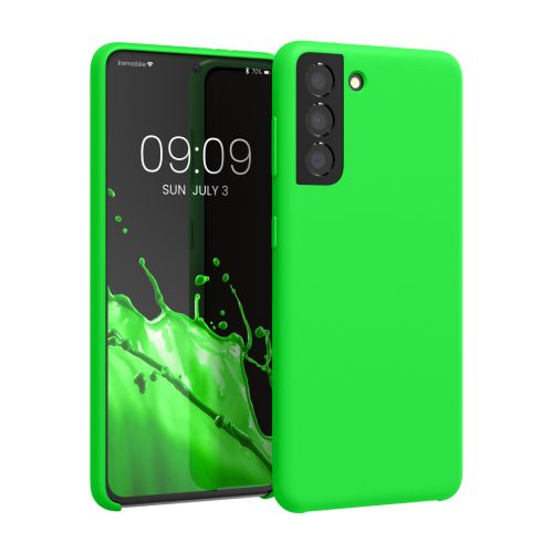 Husa Samsung Galaxy S21, Verde, Silicon, 54056.44