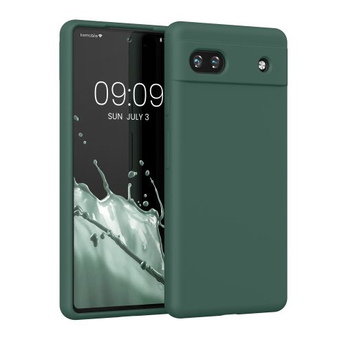 Husa Google Pixel 6a, Silicon, Verde, 57815.166