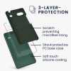 Husa Google Pixel 6a, Silicon, Verde, 57815.166