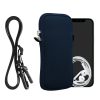 Husa Universala telefon XXL, 7 inch, Albastru, Neopren, 58700.5.116