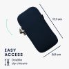 Husa Universala telefon XXL, 7 inch, Albastru, Neopren, 58700.5.116
