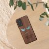 Husa Xiaomi Redmi Note 11 Pro 5G/Redmi Note 12 Pro, Maro/Negru, Lemn/Silicon, 57381.15