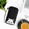 Husa Universala telefon XL, 6,8 inch, Negru/Alb, Neopren, 30226.4.50