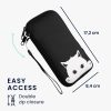 Husa Universala telefon XL, 6,8 inch, Negru/Alb, Neopren, 30226.4.50