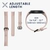 Set 2 curele kwmobile pentru Huawei Band 4, Silicon, Visiniu/Roz, 59802.05
