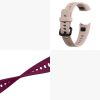 Set 2 curele kwmobile pentru Huawei Band 4, Silicon, Visiniu/Roz, 59802.05