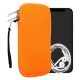 Husa Kwmobile Universala XXL - 7", Neopren, Portocaliu, 46188.5.69