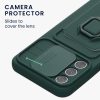 Husa Samsung Galaxy A54 5G, Verde inchis, Silicon, 61339.169