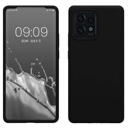 Husa Motorola Edge 40 Pro/Edge Plus (2023), Negru, Silicon, 61344.01