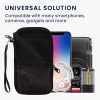 Husa Kwmobile Universala L - 6,5", Neopren, Negru/Alb , 30226.3.65