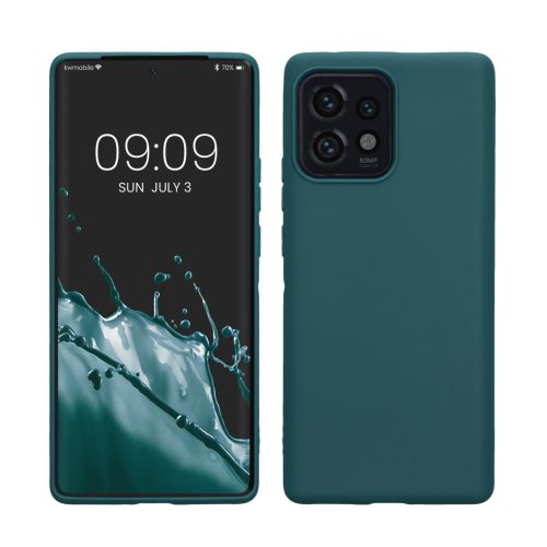 Husa Motorola Edge 40 Pro/Edge Plus (2023), Verde, Silicon, 61343.78