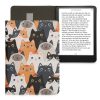 Husa kwmobile pentru Amazon Kindle Paperwhite 11, Piele ecologica, Multicolor, 57810.27