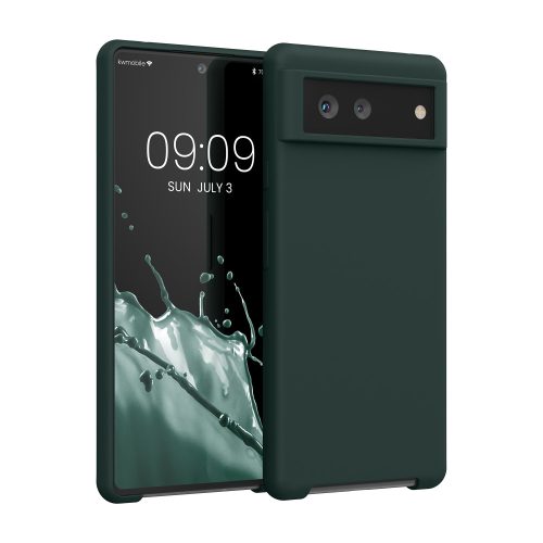 Husa Google Pixel 6, Silicon, Verde, 55480.169