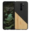 Bumper Xiaomi Redmi Note 8 Pro, Lemn, Maro/Negru, 56622.03