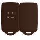 Husa Cheie Auto Kwmobile pentru Renault/Dacia 4 Butoane, Keyless Go, Negru, Silicon, 48035.247