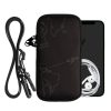 Husa Universala telefon XXL, 7 inch, Negru/Alb, Neopren, 58701.5.06
