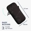 Husa Universala telefon XXL, 7 inch, Negru/Alb, Neopren, 58701.5.06