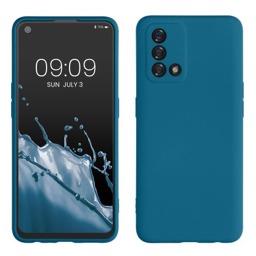 Husa OPPO A74, Albastru, Silicon, 58907.224