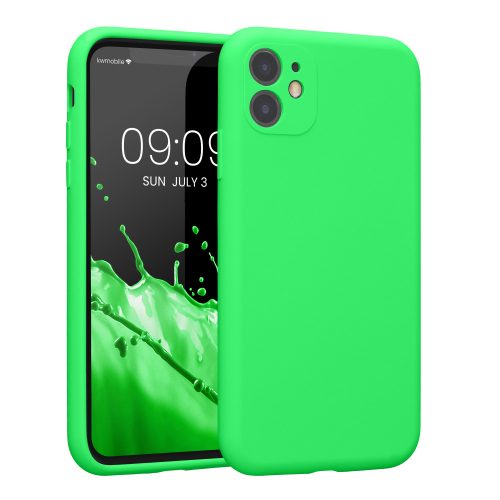 Husa Apple iPhone 11, Silicon, Verde, 59349.44
