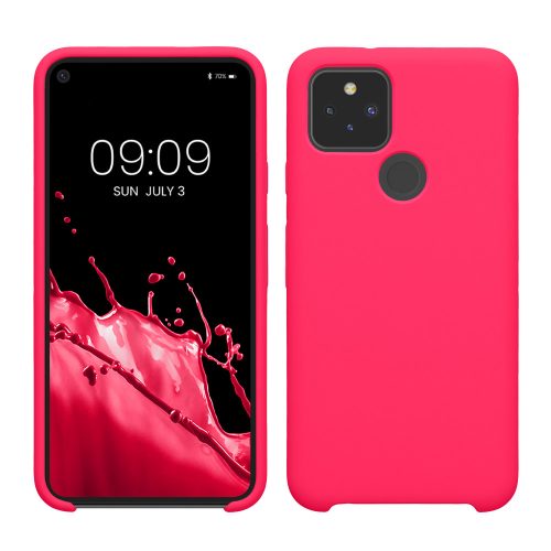 Husa Google Pixel 5, Silicon, Roz, 53633.77