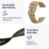 Set 2 Curele Kwmobile pentru Garmin Venu 2S, Gri/Verde, Silicon, 55152.03