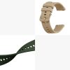 Set 2 Curele Kwmobile pentru Garmin Venu 2S, Gri/Verde, Silicon, 55152.03