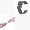 Set 2 Curele Kwmobile pentru Garmin Venu 2S, Roz/Gri, Silicon, 55152.02