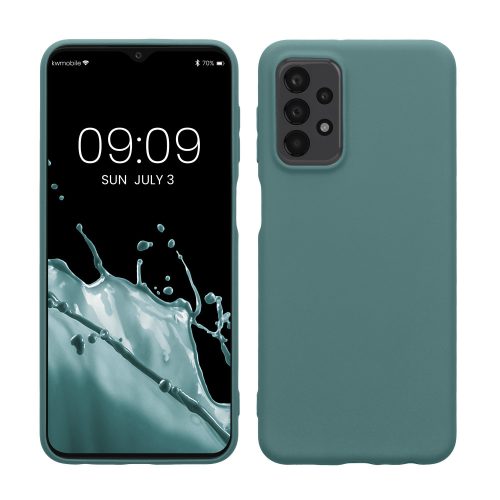Husa Samsung Galaxy A23/Galaxy A23 5G, Albastru, Silicon, 57804.207