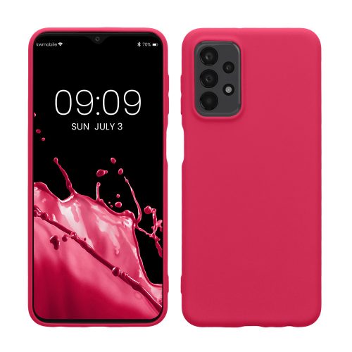 Husa Samsung Galaxy A23/Galaxy A23 5G, Roz, Silicon, 57804.77