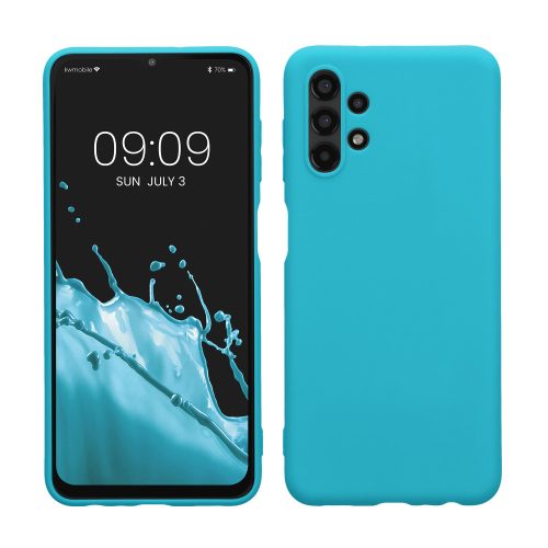 Husa Samsung Galaxy A13 4G, Silicon, Albastru, 57805.205