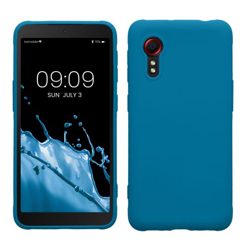 Husa Samsung Galaxy Xcover 5, Albastru, Silicon, 54536.228