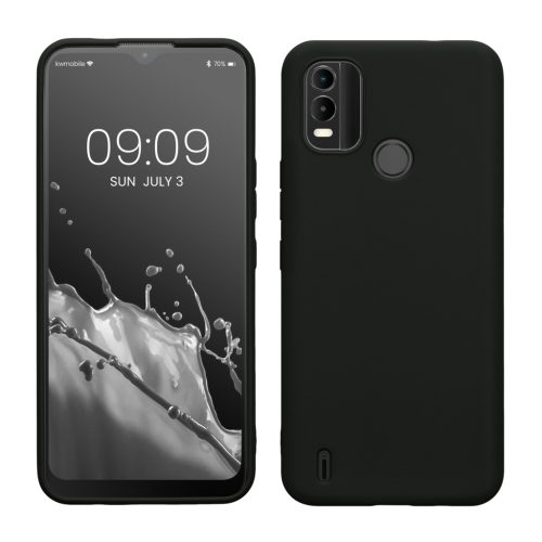 Husa Nokia C21 Plus, Negru, Silicon, 61460.01