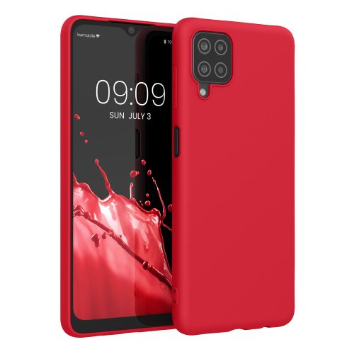 Husa Samsung Galaxy A12, Rosu, Silicon, 54048.208
