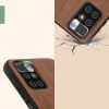 Husa Xiaomi Redmi 10, Maro/Negru, Lemn/Silicon, 56794.03