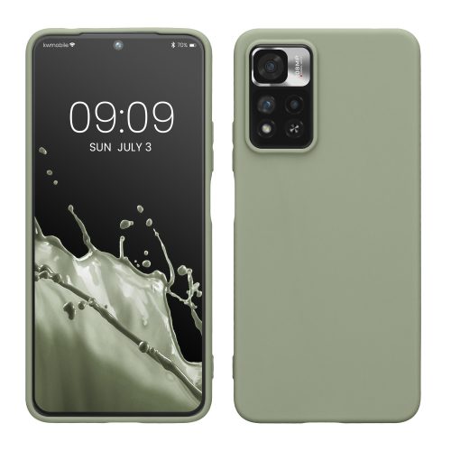 Husa Xiaomi Redmi Note 11 Pro Plus 5G, Verde, Silicon, 58095.172