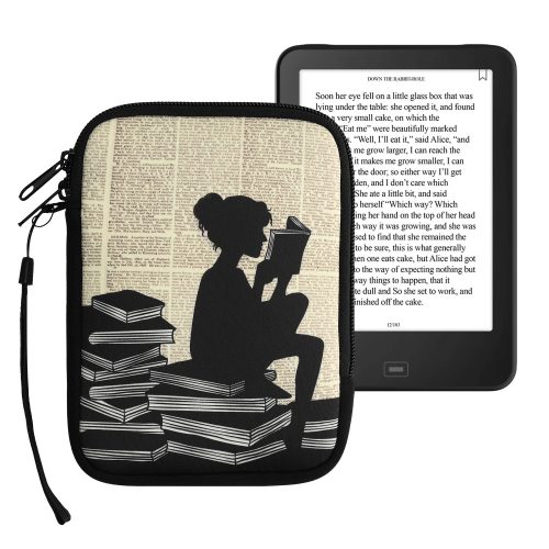 Husa Universala Kwmobile 6 inch pentru eBook, Multicolor, Textil, 50335.17