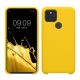 Husa Google Pixel 5, Galben, Silicon, 53633.165